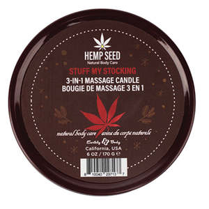 Hemp Seed Massage Candle - Stuff my Stocking