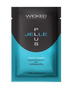 Anal Sex Lube: Wicked Jelle Plus 3ml