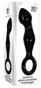 Adam Eve: Adam & Eve Glass Prostate Massager