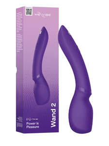 We Vibe Wand 2 App Controlled Wand Massager Purple