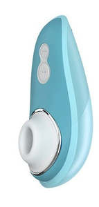 Womanizer Liberty Travel Clitoral Suction Stimulator Powder Blue