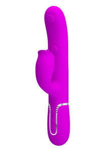 Rabbit Vibrators: Ptretty Love Gigi Rabbit Vibrator BW-500035