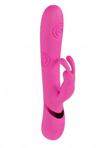Vive Mimi Triple Motor G-Spot Tapping Rabbit Vibrator Pink