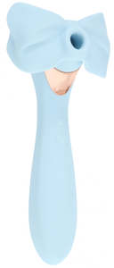 Loveline Darling Clitoral Air Pulse Interchangeable Head Vibe Blue