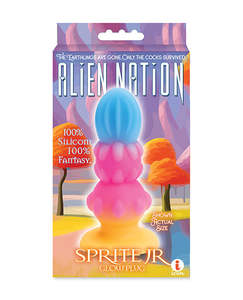 Dildos Dongs: Alien Nation Sprite Jr. Glow Butt Plug