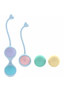 Kegel Balls: Loveline Pelvifit Strength 5 Weight Kegel Kit
