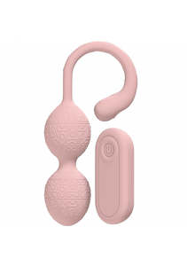 Kegel Balls: Loveline Pelvifit Kegel Beads Pink
