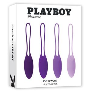 Playboy Pleasure Put In Work Kegal Balls Set
