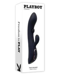 Playboy: Playboy Pleasure That's The Spot Rechargeable Rabbit Vibrator