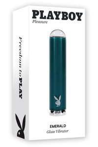 Playboy: Playboy Pleasure Emerald Glass Vibrator