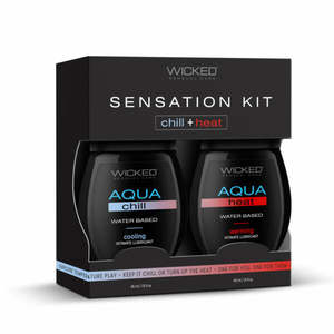 Water Based: Wicked Sensation Kit Aqua Chill + Heat