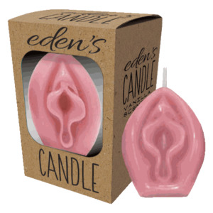 Eden Candle Vagina Pink