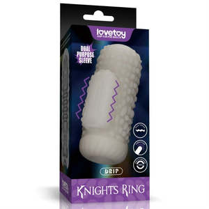 Penis Sleeves: Lovetoy Knights Ring Drip
