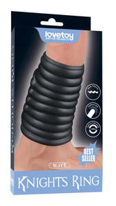 Love Toy Knights Ring Wave Black