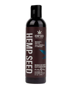 Lubes Essentials: Hemp Seed Moroccan Nights Massage Oil 237ml