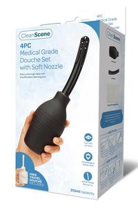 Hygiene Douche: CleanScene 4 Piece Medical Grade Douche