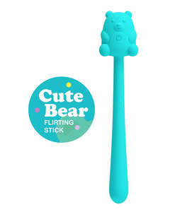 Pretty Love Cute Bear Vibrator Teal