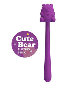 Pretty Love Cute Bear Vibrator Purple