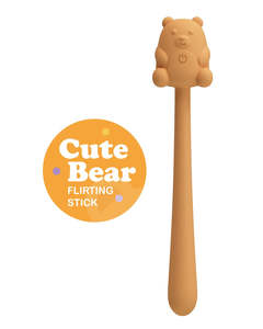 Pretty Love Cute Bear Vibrator Orange