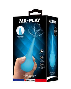 Hygiene Douche: Mr Play Enema Bulb Blue