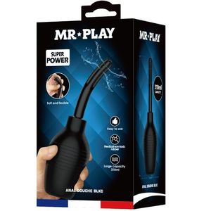 Hygiene Douche: Mr Play Anal Douche QX- 003-MR-1 Black
