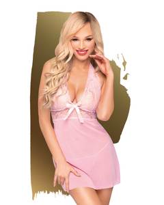 Penthouse Sweet & Spicy Chemise L/XL Pink 4303