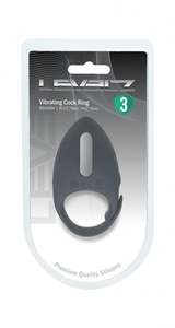Levelz Adjustable Vibrating Silicone Cock Ring