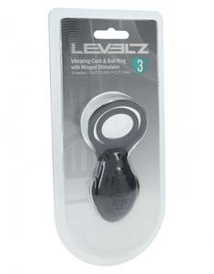 Cock Rings: Levelz Vibrating Cock And Ball Ring With Winged Stimulator