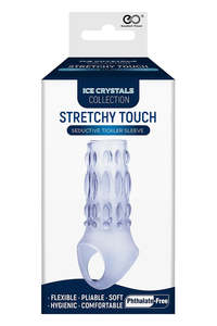 Ice Crystals Stretchy Touch Sleeve