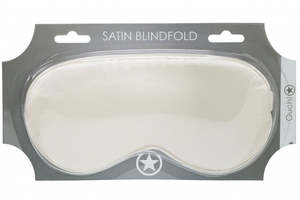 Bondage: Ouch Satin Mask Gold