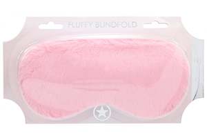 Bondage: Ouch Fluffy Mask Powder Pink