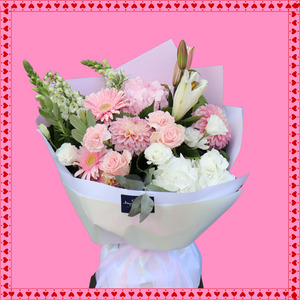 Additions Vase: Valentines | Florist Choice - Soft Spot