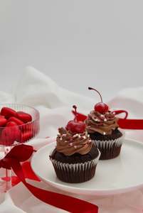 Cherry on top Cupcakes