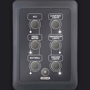 jetski Fishing: CZONE 6 WAY WATERPROOF KEYPAD