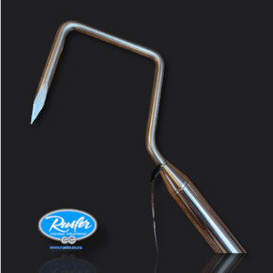 Yamaha Fx Accessories: Rusler Fishing Stainless Steel Gaff 8mm - 400mm s/s handle