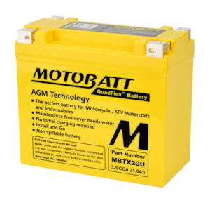 MBTX20U -- 20ah Battery Upgrade MBTX20U