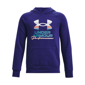 Clothing: Under Armour Rival Fleece Graphic Hoodie 1378171-468