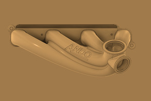 Volvo: Volvo 8V B230 Exhaust Manifold