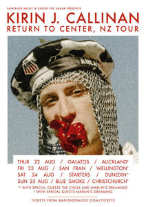 Kirin J Callinan – Return To Center, NZ Tour