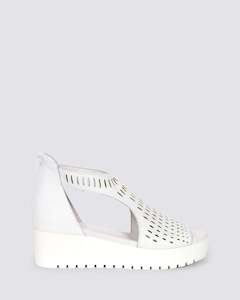 Sandal - Wedge: OXXIE WHITE
