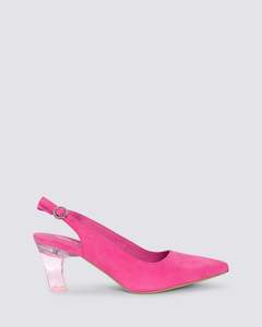 Heels: KORDALE LIPSTICK SUEDE