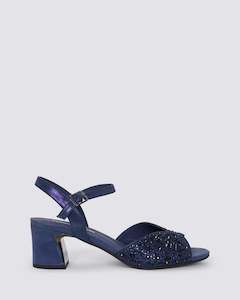 Heels: JUBA NAVY SHIMMER