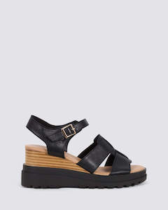 Sandal - Wedge: BLIM BLACK