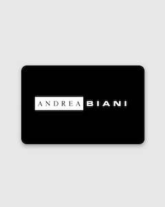 ANDREA BIANI $100 GIFT VOUCHER