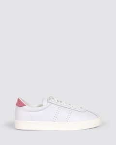 Superga: 2843 CLUB S COMFORT WHITE/PINK MAUVE