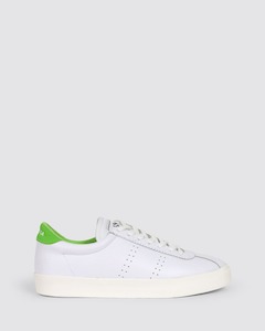 2843 CLUB S COMFORT LEATHER WHITE/GREEN