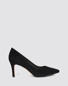 Top End: BARRIOS BLACK SUEDE