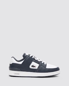 Lacoste Mens: COURT CAGE 123 WHITE/NAVY