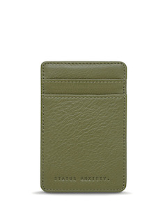 FLIP WALLET KHAKI LEATHER