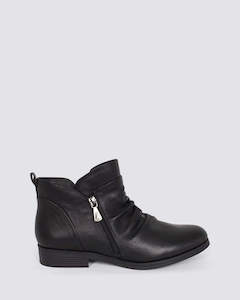 CHALET ANKLE BOOTS BLACK/BLACK